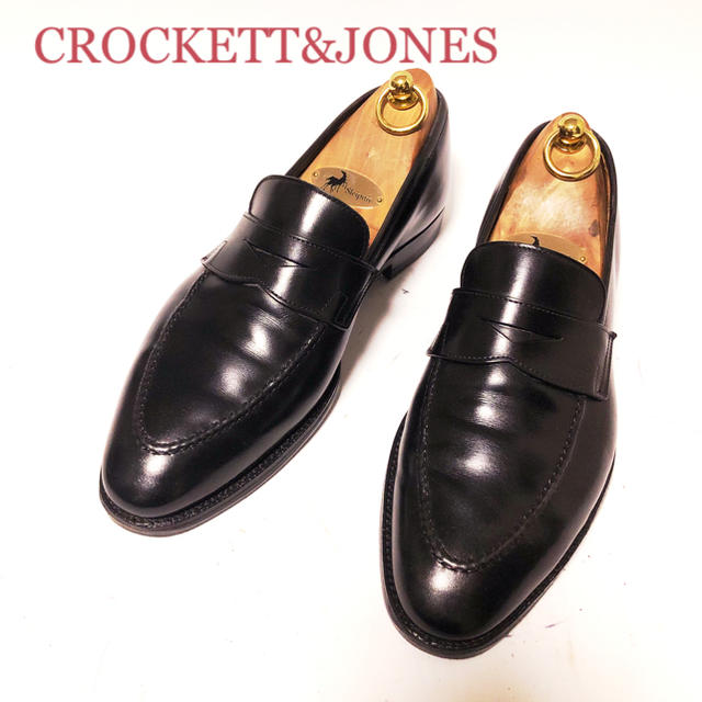 靴/シューズ176.CROCKETT&JONES SYDNEY シドニー　ローファー　7.5