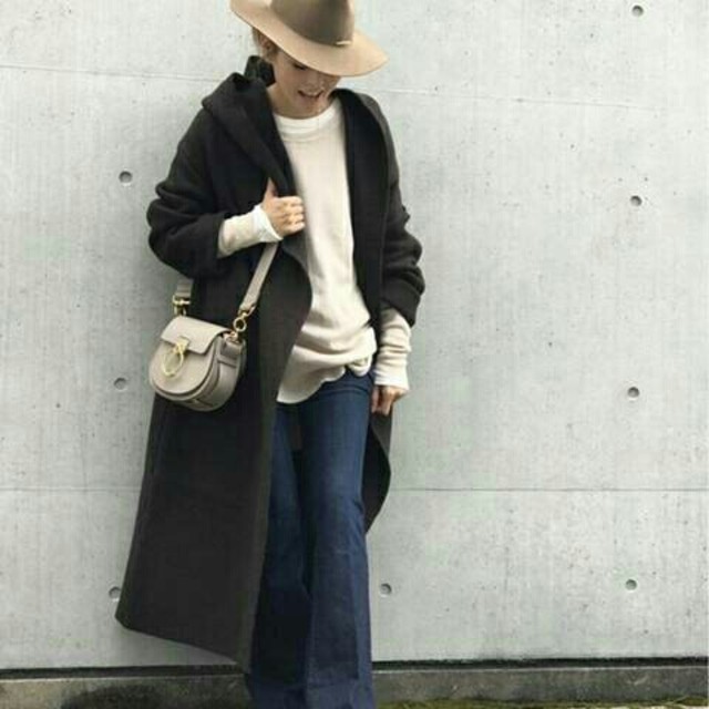 ガウンコートDeuxieme Classe ADAWAS KNIT GAWNブラウン