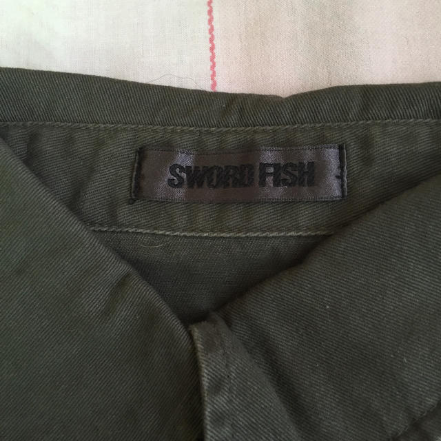 SWORD FISH(ソードフィッシュ)の♡新品同様♡ミリタリーシャツ　カーキ レディースのトップス(シャツ/ブラウス(長袖/七分))の商品写真