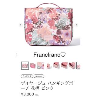 フランフラン(Francfranc)の☆Francfranc☆新作☆(ポーチ)