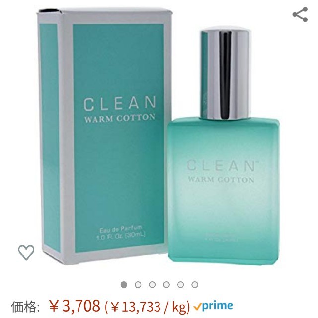 CLEAN(クリーン)のクリーン　ウォームコットン　30ml コスメ/美容の香水(ユニセックス)の商品写真