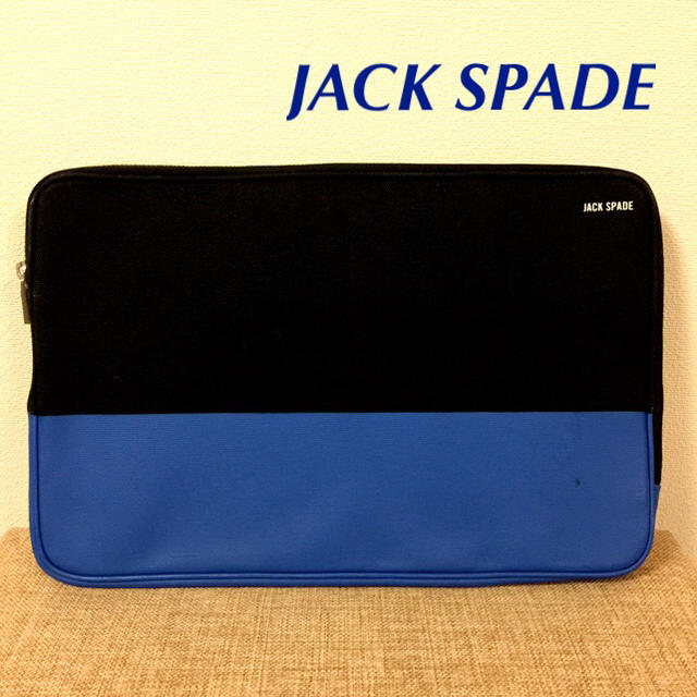 JACK SPADE(ジャックスペード)のJACK SPADE  キャンバス クラッチバッグ・ラップトップケース メンズのバッグ(セカンドバッグ/クラッチバッグ)の商品写真