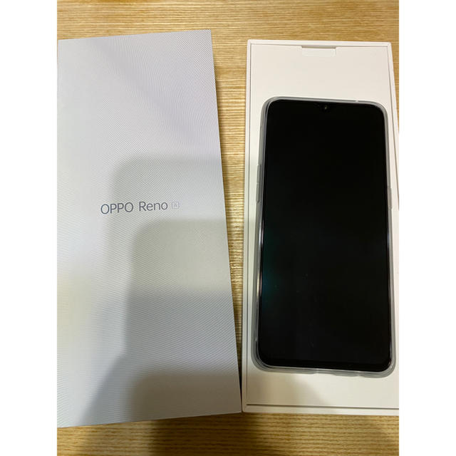 ANDROID(アンドロイド)のOPPO Reno A 64GB Black スマホ/家電/カメラのスマートフォン/携帯電話(スマートフォン本体)の商品写真