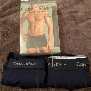 カルバンクライン(Calvin Klein)のカルバンクライン　二枚組　ボクサーパンツ　Mサイズ(ボクサーパンツ)