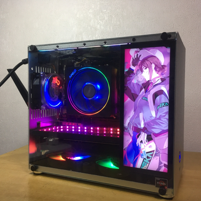 超話題新作 自作pcゲーミングパソコンNVME 2600x 16G GTX1070ti