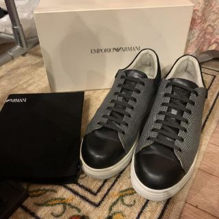 Emporio Armani - 美品 EMPORIO ARMANI エンポリオアルマーニ レザー