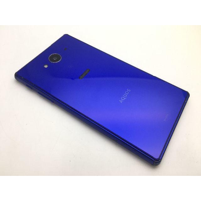 SHARP(シャープ)のSIMフリー docomo AQUOS ZETA SH-01H ブルー◆美品◆ スマホ/家電/カメラのスマートフォン/携帯電話(スマートフォン本体)の商品写真