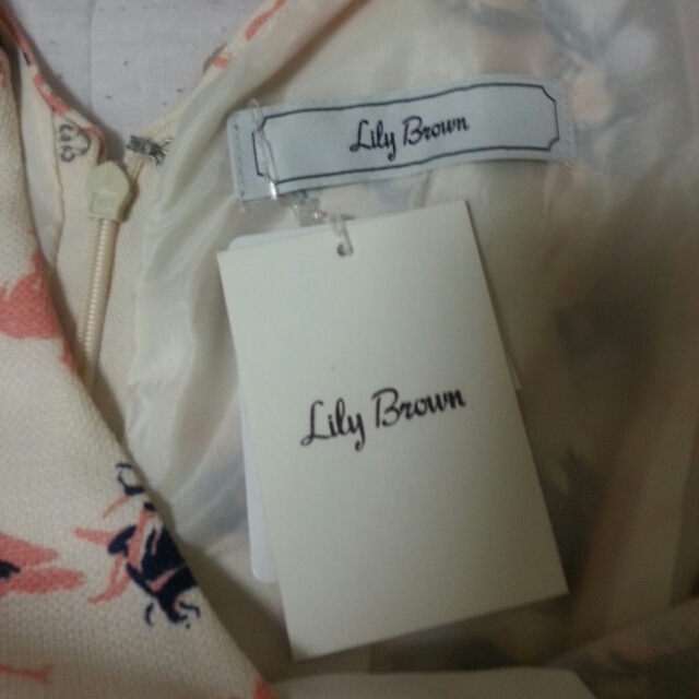Lily Brown(リリーブラウン)のLily Brown op レディースのワンピース(ミニワンピース)の商品写真