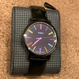 タイメックス(TIMEX)のTIMEX タイメックス モダンイージーリーダー 38mm ブラック 腕時計(腕時計)