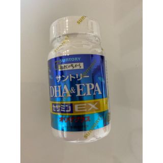 サントリー(サントリー)の新品未使用　サントリー　DHA&EPA セサミンEX オリザプラス　120粒(ダイエット食品)