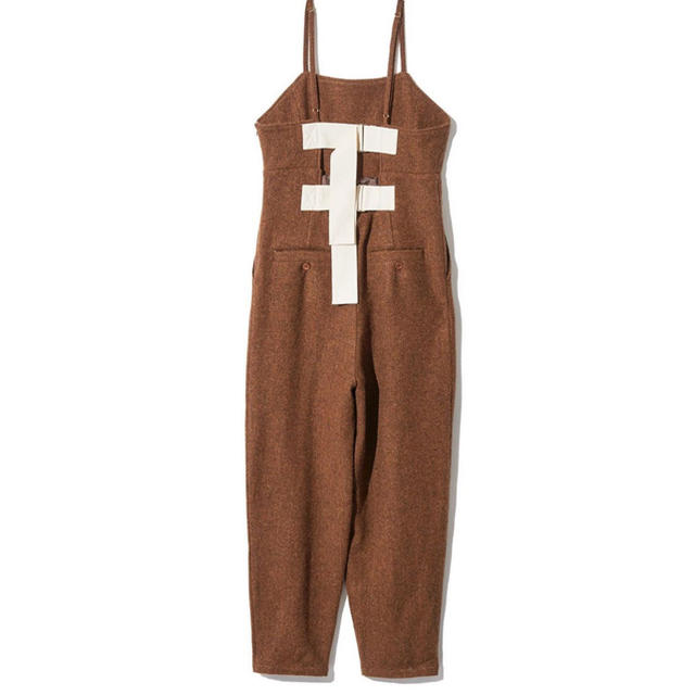 UNITED ARROWS(ユナイテッドアローズ)のleinwande 19aw Tweed Belted Jumpsuits レディースのパンツ(サロペット/オーバーオール)の商品写真