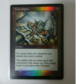 マジックザギャザリング(マジック：ザ・ギャザリング)の【値下可能】MTG Crawlspace foil(シングルカード)