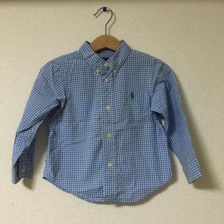 ポロラルフローレン(POLO RALPH LAUREN)のラルフローレンギンガムチェック長袖シャツ(ブラウス)