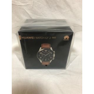 【未開封】HUAWEI／ファーウェイ WATCH GT2 ペブルブラウン(腕時計(アナログ))
