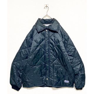 コムデギャルソン(COMME des GARCONS)のvintage ヴィンテージ usa製 黒 ブラック キルティングジャケット(ブルゾン)