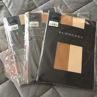 バーバリー(BURBERRY)の新品 Burberry ストッキング 3点セット(タイツ/ストッキング)