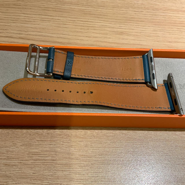 Hermes(エルメス)の(正規品) Apple Watch シンプルトゥール エルメス 42mm メンズの時計(レザーベルト)の商品写真