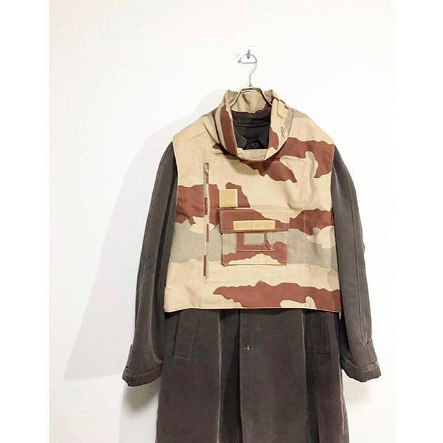 Yohji Yamamoto(ヨウジヤマモト)の新品 vintage ヴィンテージ フランス軍 ミリタリー ジャケット ベスト メンズのジャケット/アウター(ミリタリージャケット)の商品写真