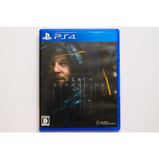 プレイステーション4(PlayStation4)の美品 初回特典コード付き デスストランディング PS4(家庭用ゲームソフト)