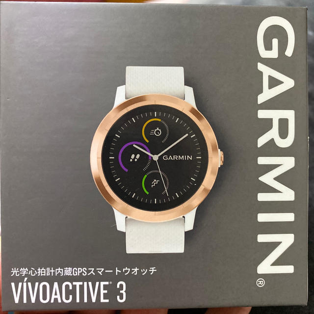 GARMIN(ガーミン)の値下げしました！Garmin Vivoactive 3  (2週間使用) スポーツ/アウトドアのランニング(その他)の商品写真