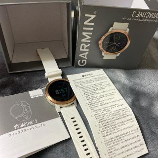 ガーミン(GARMIN)の値下げしました！Garmin Vivoactive 3  (2週間使用)(その他)