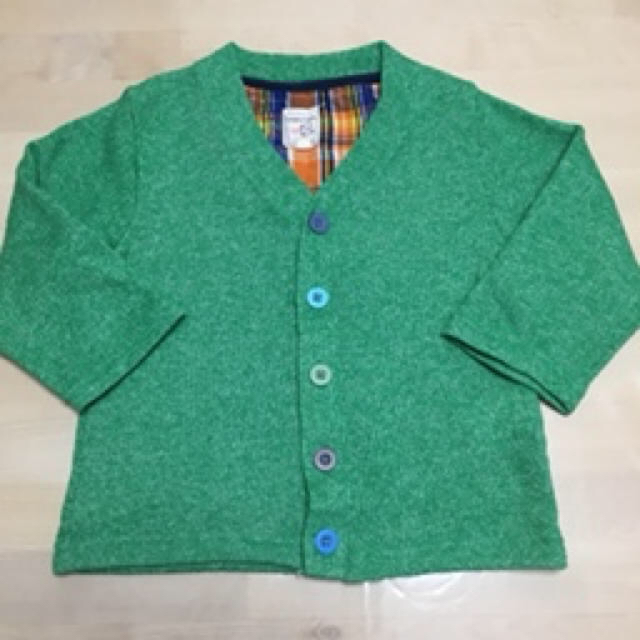 motherways(マザウェイズ)の100cm  シャツ　カーディガン　コーデ売り キッズ/ベビー/マタニティのキッズ服男の子用(90cm~)(カーディガン)の商品写真