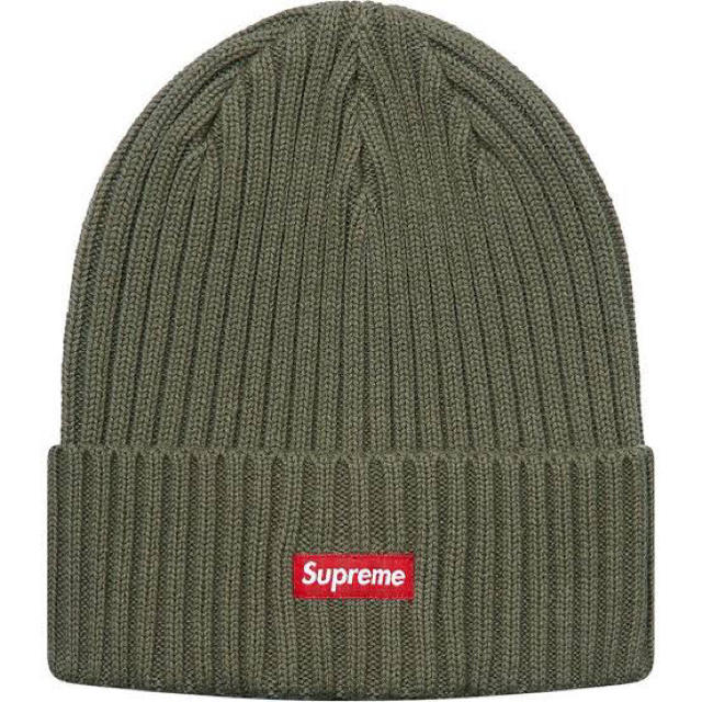 Supreme Overdyed Ribbed Beanie ベージュ