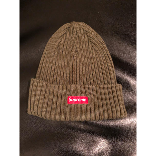 Supreme Overdyed Ribbed Beanie Olive