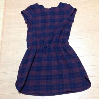 ザラキッズ(ZARA KIDS)のお値下げ♡ZARA kidsチェックワンピース♡(ひざ丈ワンピース)