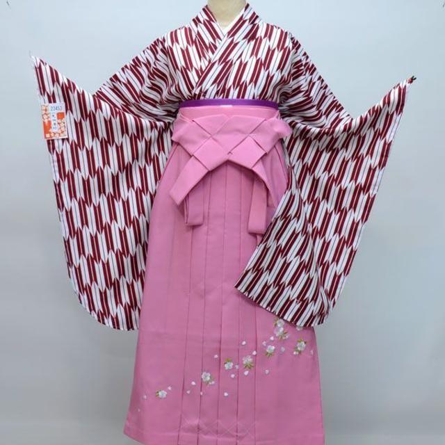 二尺袖着物 袴フルセット 袴色・ 袴サイズ選択OK 新品 矢羽