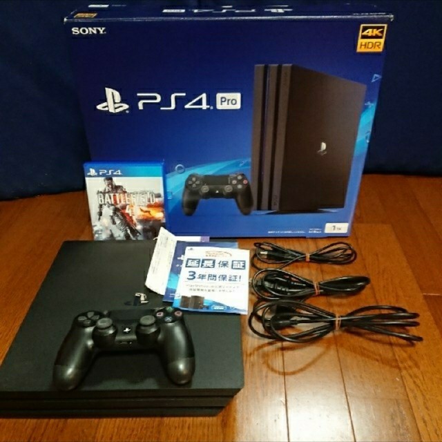 PlayStation4 Pro 本体 CUH-7100BB01 おまけ付-