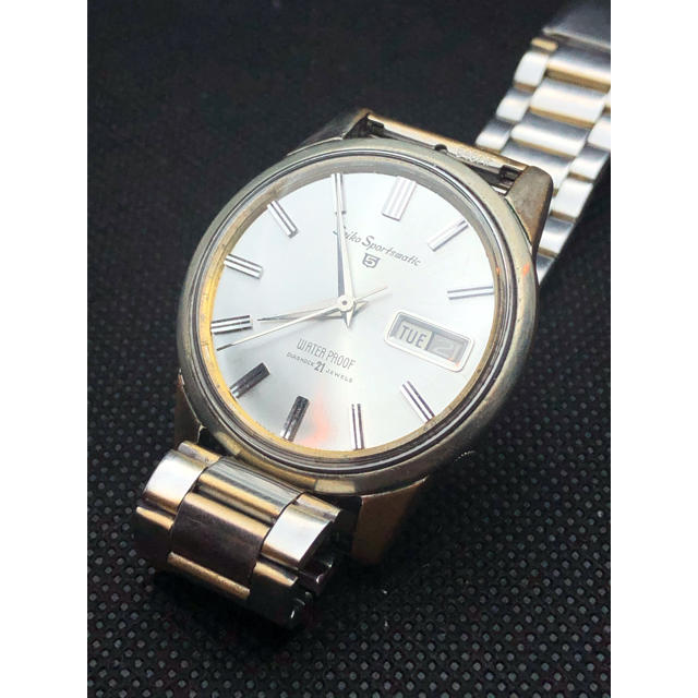 SEIKO(セイコー)のSEIKO セイコー スポーツマチック5 自動巻き腕時計　稼働品 ジャンク  メンズの時計(腕時計(アナログ))の商品写真