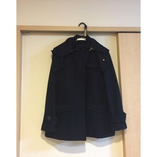 ユナイテッドアローズグリーンレーベルリラクシング(UNITED ARROWS green label relaxing)の黒ウールコート(その他)