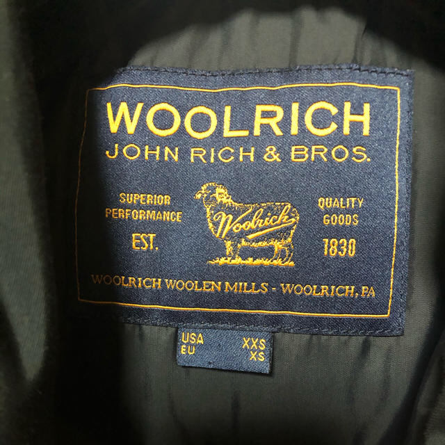 WOOLRICH(ウールリッチ)のジャーナルスタンダード別注　アークティクパーカ　ブラック メンズのジャケット/アウター(ダウンジャケット)の商品写真