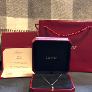 カルティエ(Cartier)のCartier レジェ　Xm ホワイトゴールド　WG(限定セール中)(ネックレス)