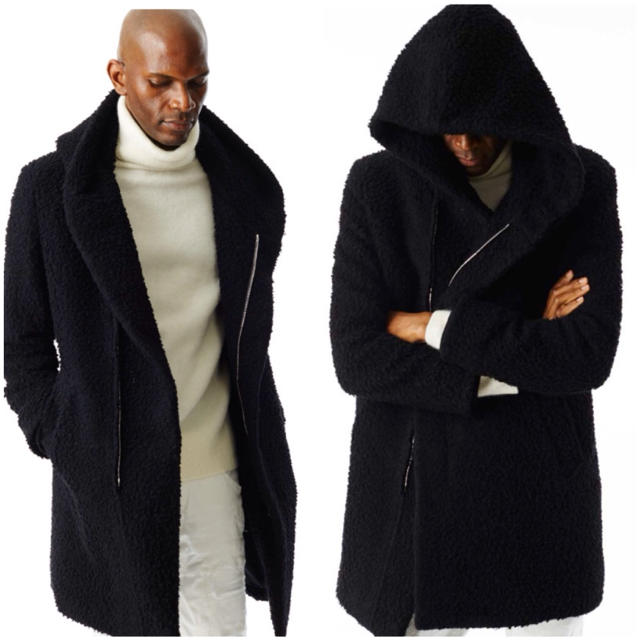 日本製・綿100% 新品タグ付き 21-22AW 1piu1uguale3 ファーラップ