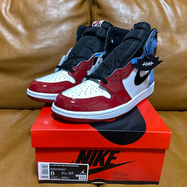 26cm NIKE AIR JORDAN 1 OG “FEARLESS” ②