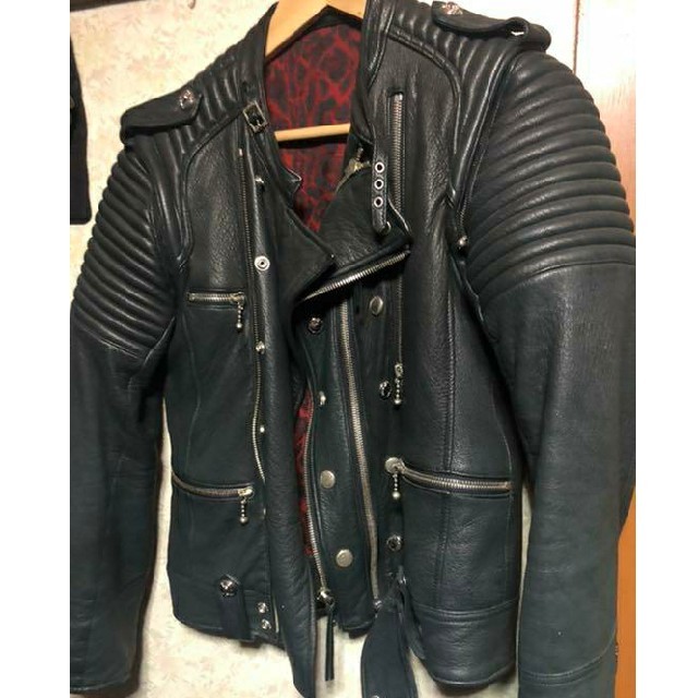 Roen(ロエン)のROEN本革ライダースジャケット メンズのジャケット/アウター(ライダースジャケット)の商品写真