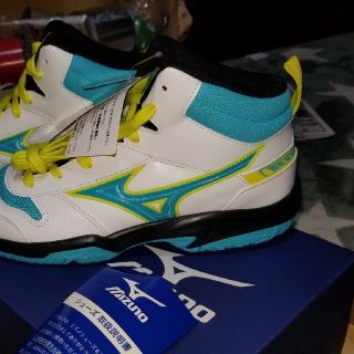 ミズノ(MIZUNO)の💴最終⤵️ミズノバスケットシューズ２５Cmジュニア(シューズ)