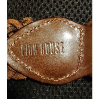 ピンクハウス(PINK HOUSE)のPINKHOUSEダークブラウンメッシュベルト(その他)