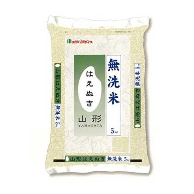 平成29年産の通販　無洗米　5kg　K's　5kg【精米】山形県産　shop｜ラクマ　はえぬき　by