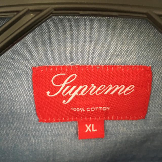 Supreme(シュプリーム)のsupreme シャンブレーシャツ XL メンズのトップス(シャツ)の商品写真