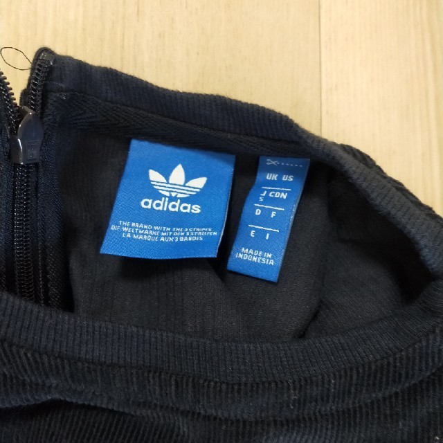 adidas(アディダス)の【美品】アディダス/トップス/S/コーデュロイ レディースのトップス(カットソー(半袖/袖なし))の商品写真