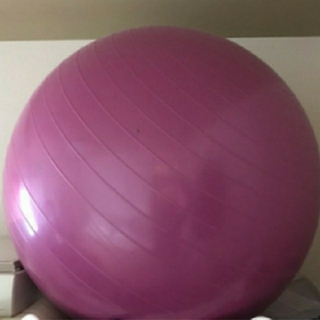 バランスボール 65cm ピンク(ローズ)(エクササイズ用品)