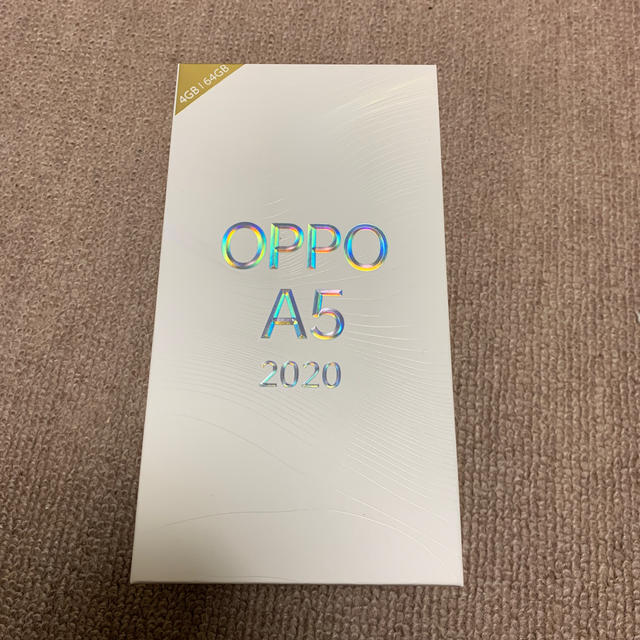 新品未使用品　OPPO A5 2020 グリーン SIMフリー