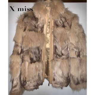 とてもお得!! 美品 Xmiss 毛皮 フォックス ファーコート