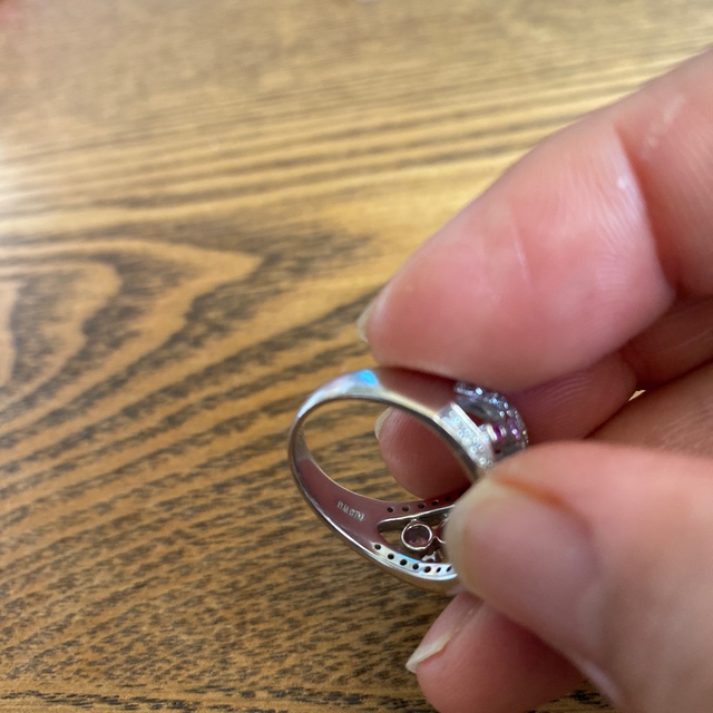 ルビー、ピンクサファイア、ダイヤの指輪！ レディースのアクセサリー(リング(指輪))の商品写真