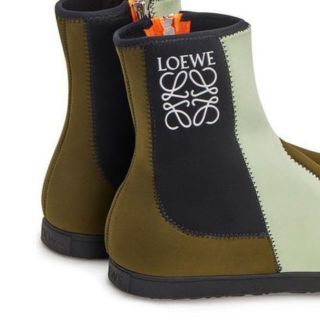 ロエベ(LOEWE)のLOEWE PAULA スキューバブーツ サイズ40 定価12万(ブーツ)