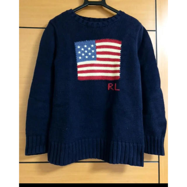 POLO RALPH LAUREN(ポロラルフローレン)の【セール】ポロラルフローレン星条旗ニット レディースのトップス(ニット/セーター)の商品写真