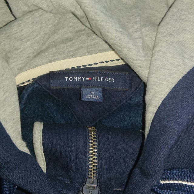 TOMMY HILFIGER(トミーヒルフィガー)のTOMMY HILFIGER ジップパーカー メンズのトップス(パーカー)の商品写真